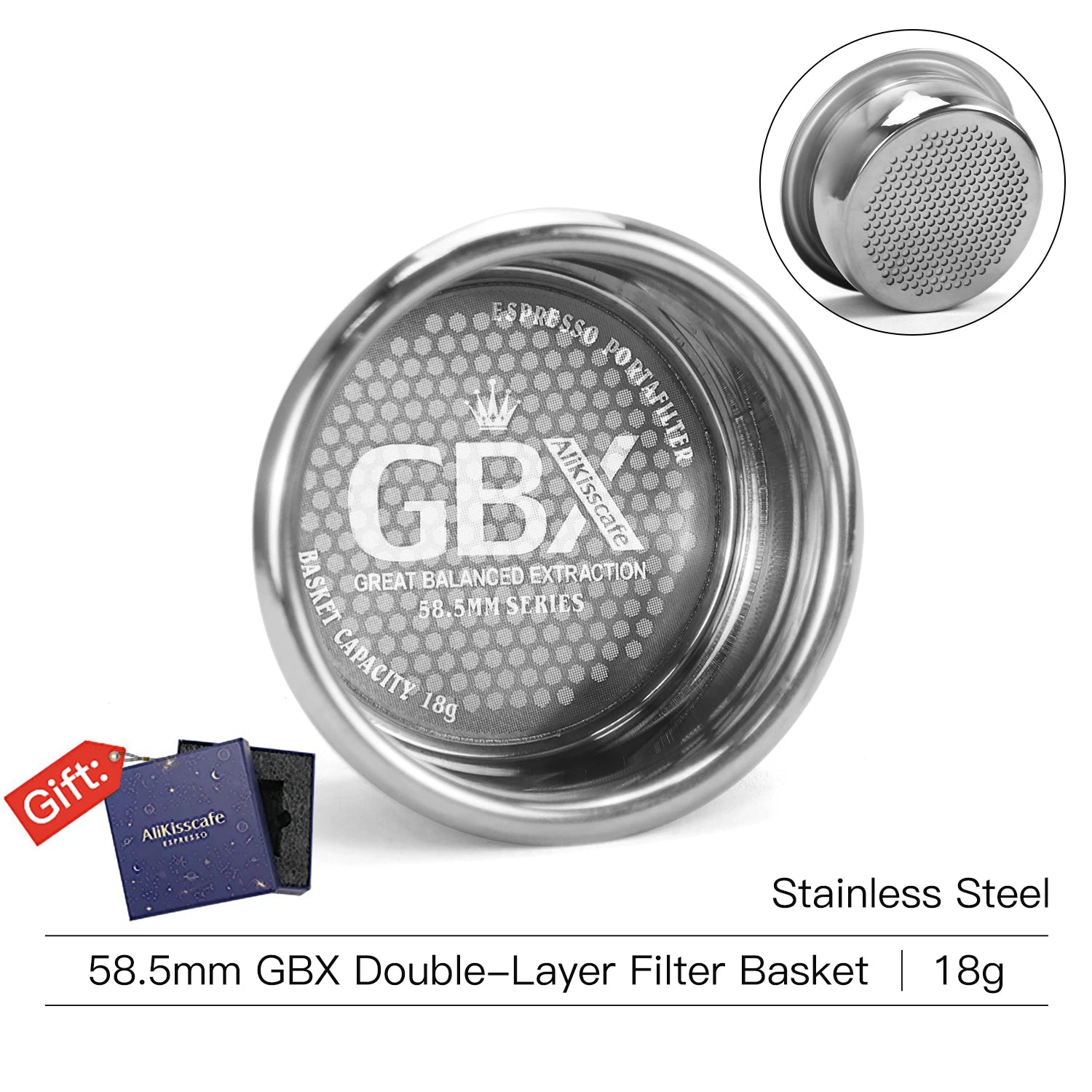 Keystone | Basket & Screen, 18-22g | 58mm