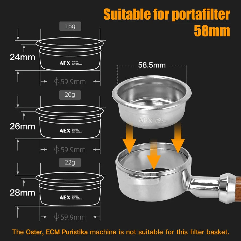 Cache | Basket & Puck Screen Set | 58mm