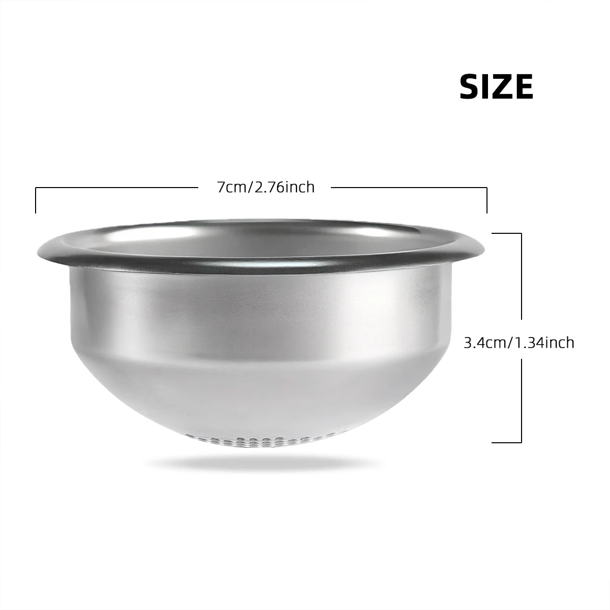 Dome | Spherical-Bottom Basket | 58mm