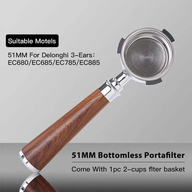 Sightline | Bottomless Portafilter | 51mm