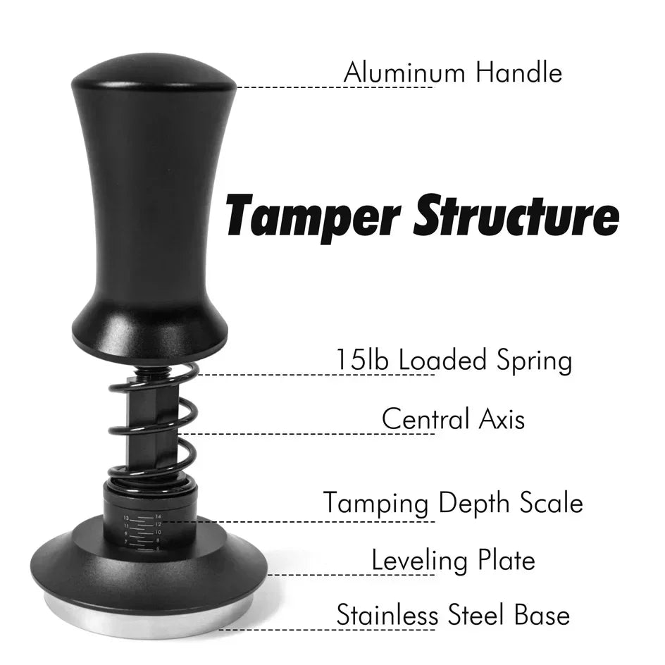 Cadence | Spring Tamper | 58mm